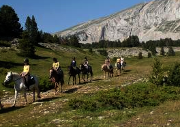 semaine cheval ado Vercors