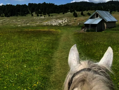 Vercors à cheval