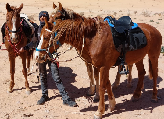 semaine rando cheval Jordanie