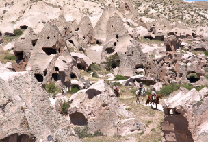 rando a cheval en Cappadoce