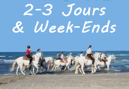 2 jours et week end en Provence à cheval