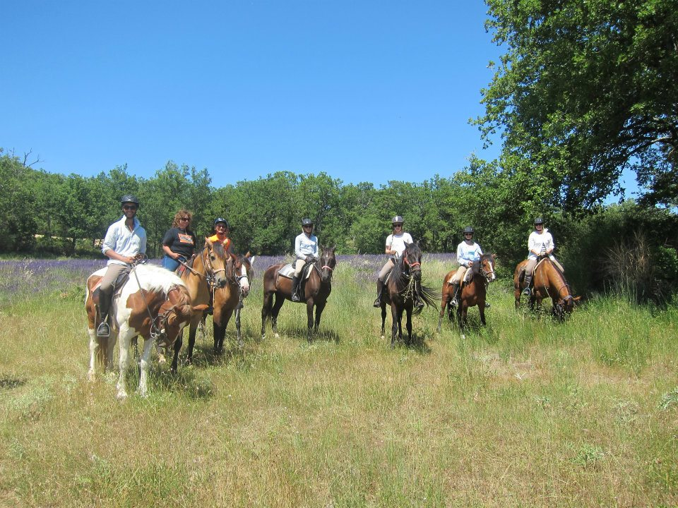 rando cheval Luberon