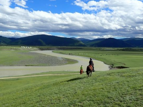 randonnée équestre en Mongolie