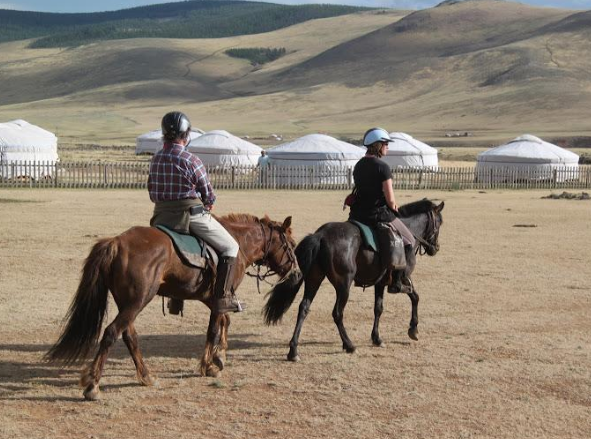Mongolie à cheval