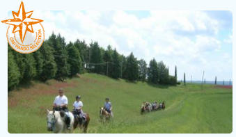 randonnée à cheval en Toscane