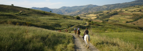 rando cheval Italie