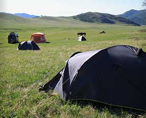 A cheval en Mongolie