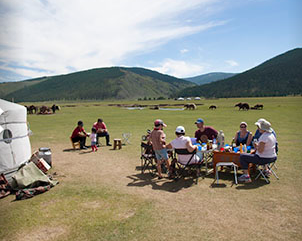 Mongolie à cheval