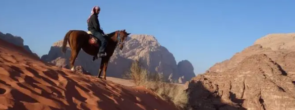 rando à cheval Jordanie