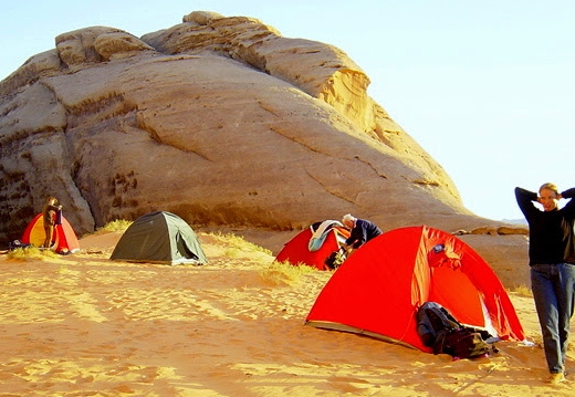 rando cheval bivouac Jordanie