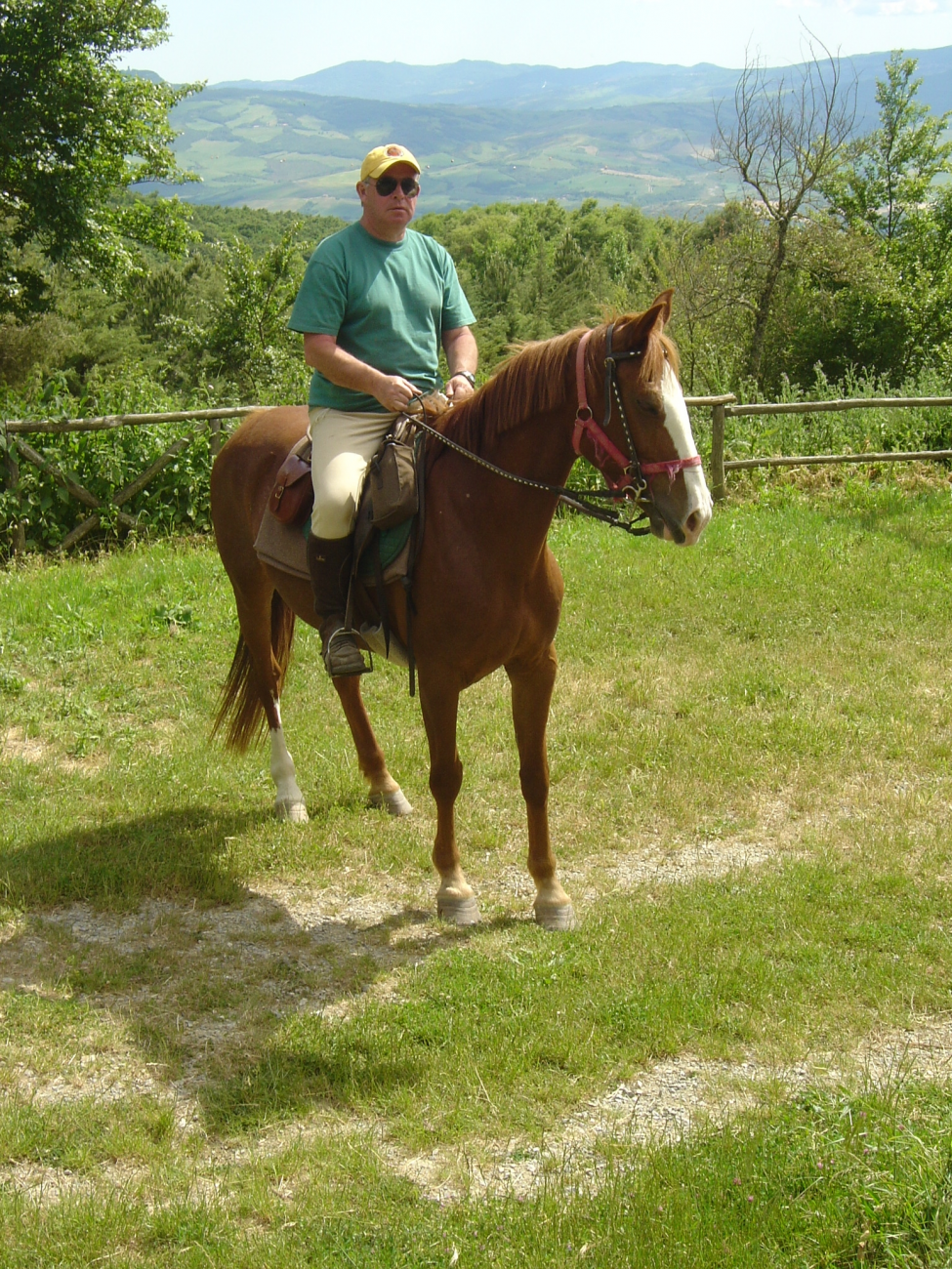 rando cheval toscane