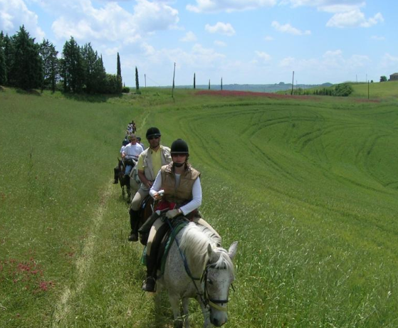 Italie randonnée a cheval