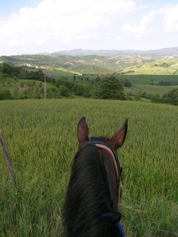 rando a cheval Italie