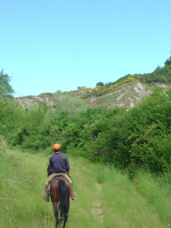 rando a cheval en Toscane 