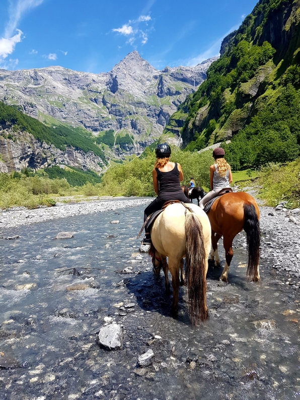 rando a cheval en Haute Savoie