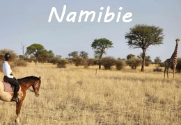 Safaris équestres en Namibie