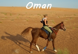 A cheval à Oman