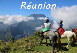 Ile de la Reunion à cheval