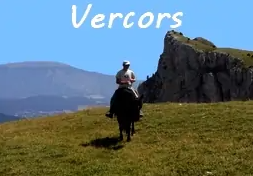 rando a cheval dans le Vercors