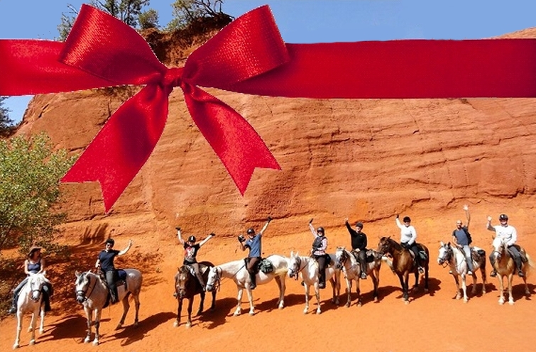 cadeau randonnée cheval