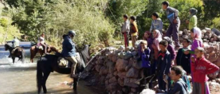 rando équestre au Maroc