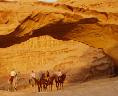 rando à cheval en Jordanie