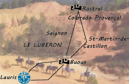 Rando à cheval Luberon