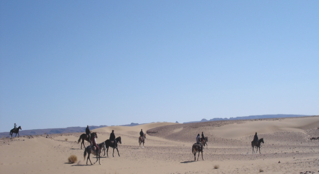 randonnee a cheval desert marocain