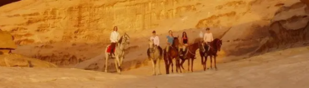 la Jordanie a cheval