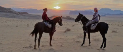 rando équestre en Jordanie