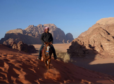 rando cheval en Jordanie