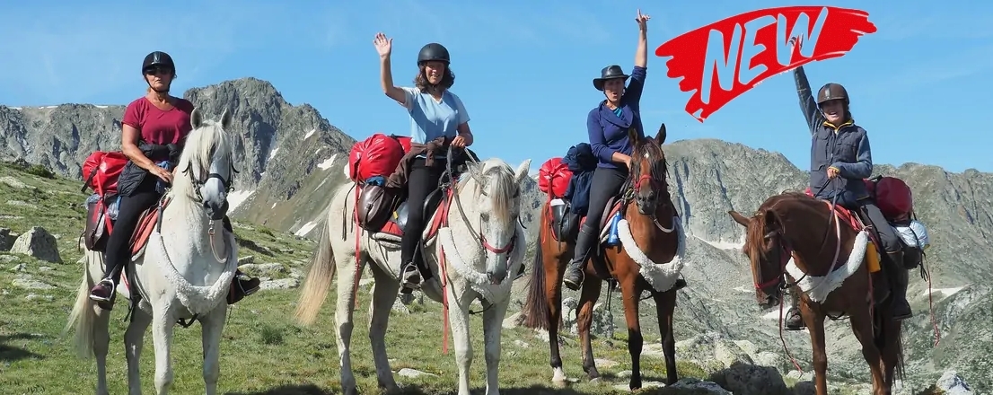 Voyage à cheval - Espagne : Les Pyrénées à cheval de Andorre à la Catalogne