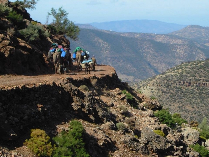 Voyage à cheval - Le Djebel Toubktal