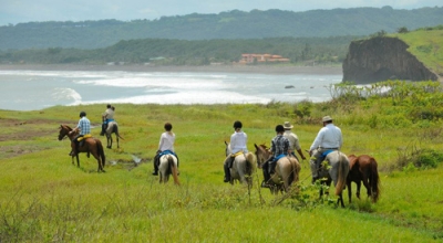 randonnée à cheval au Costa Rica