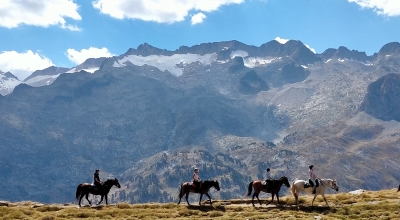 rando cheval Espagne Pyrenees