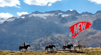 rando à cheval Espagne Pyrenees