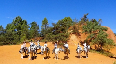 rando a cheval Luberon