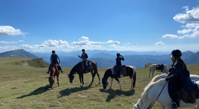 rando à cheval dans le Vercors