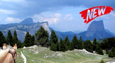 rando cheval Vercors