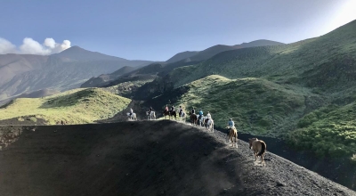 rando a cheval en Sicile