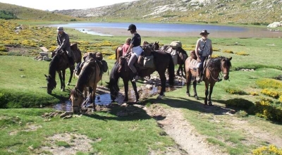 semaine rando cheval Corse
