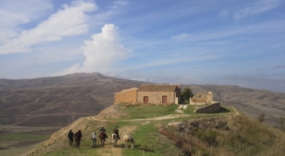 rando a cheval en Sicile