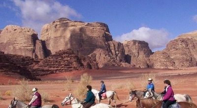randonnee a cheval Jordanie rando cheval Jordanie