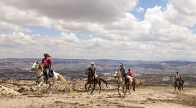 Randonnée sportive à cheval Cappadoce Turquie