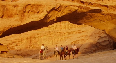 randonnee a cheval en Jordanie