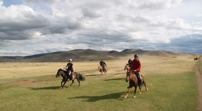 randonnée à cheval en Mongolie