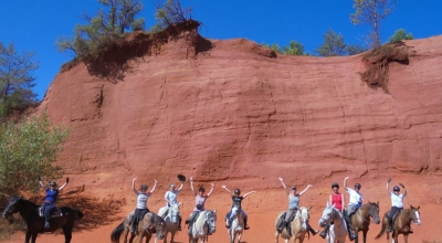 rando a cheval far west provence
