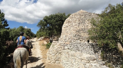 randonnee a cheval Luberon