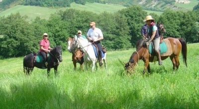 voyage a cheval Toscane