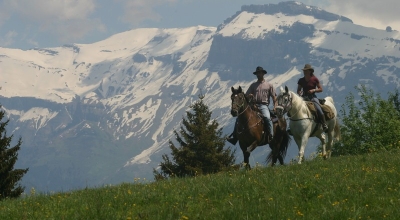 randonnee a cheval Savoie
